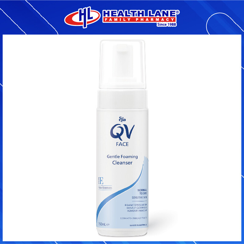 EGO QV FACE GENTLE FOAM  CLEANSER - 150ML